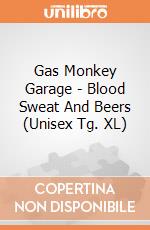 Gas Monkey Garage - Blood Sweat And Beers (Unisex Tg. XL) gioco