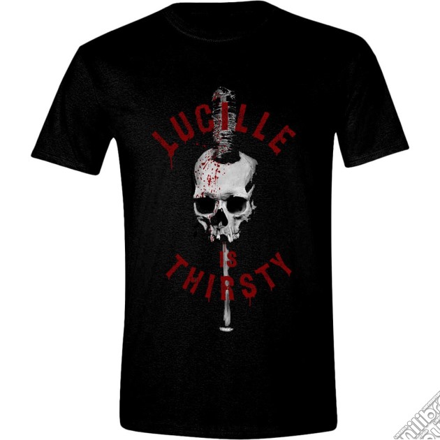 Walking Dead (The) - Lucille Is Thirsty Black (T-Shirt Unisex Tg. S) gioco di TimeCity
