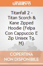 Titanfall 2 - Titan Scorch & Kane Zipped Hoodie (Felpa Con Cappuccio E Zip Unisex Tg. M) gioco