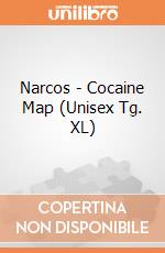 Narcos - Cocaine Map (Unisex Tg. XL) gioco di Import