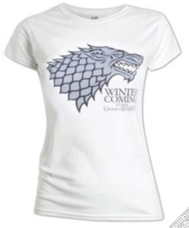 Game Of Thrones - Logo Stark Winter Is Coming Ladies (T-Shirt Donna XL) gioco di TimeCity