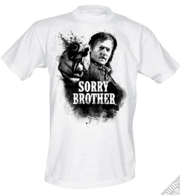 Walking Dead - Sorry Brother (T-Shirt Uomo S) gioco di TimeCity