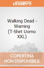 Walking Dead - Warning (T-Shirt Uomo XXL) gioco di TimeCity