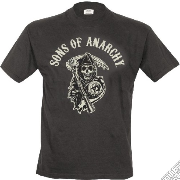 Sons Of Anarchy - Arched With Reaper (T-Shirt Uomo S) gioco di TimeCity