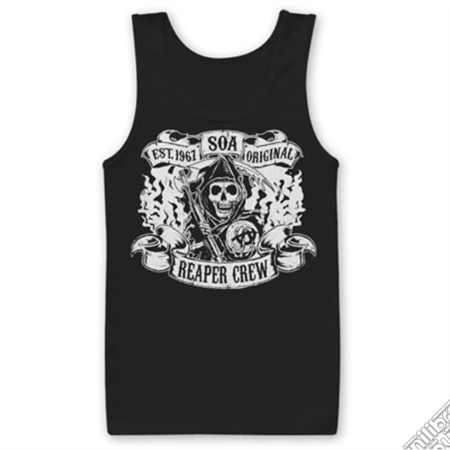 Sons Of Anarchy - Reaper Crew Tanktop (Canotta Uomo S) gioco di TimeCity