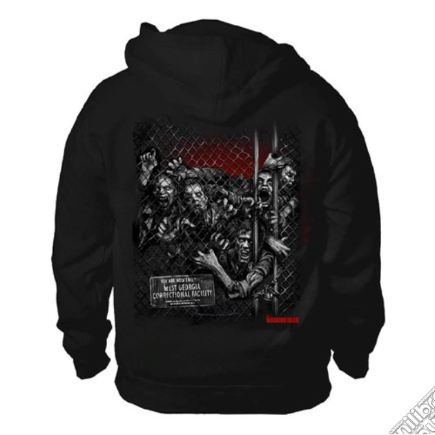 Walking Dead - Walkers Fence Hoodie (Felpa Con Cappuccio Uomo M) gioco di TimeCity