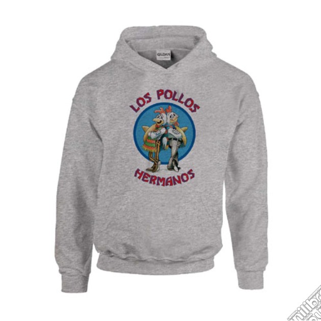 Breaking Bad - Los Pollos Hermanos Hoodie (Felpa Con Cappuccio Uomo XL) gioco di TimeCity