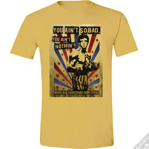 Rocky - You Ain't Nothing (T-Shirt Uomo S) gioco di TimeCity