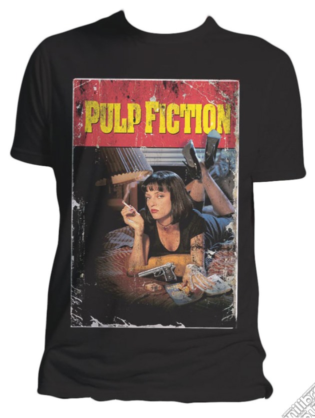 Pulp Fiction - Smoking Stance (T-Shirt Uomo S) gioco di TimeCity