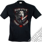 Walking Dead - Survive Protect And Defend Logo (T-Shirt Uomo XXL) giochi