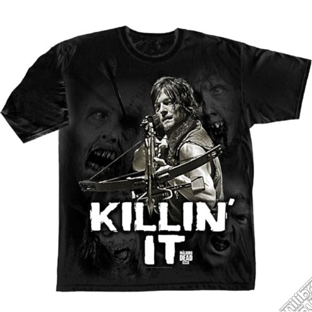 Walking Dead - Killin' It (T-Shirt Uomo XL) gioco di TimeCity