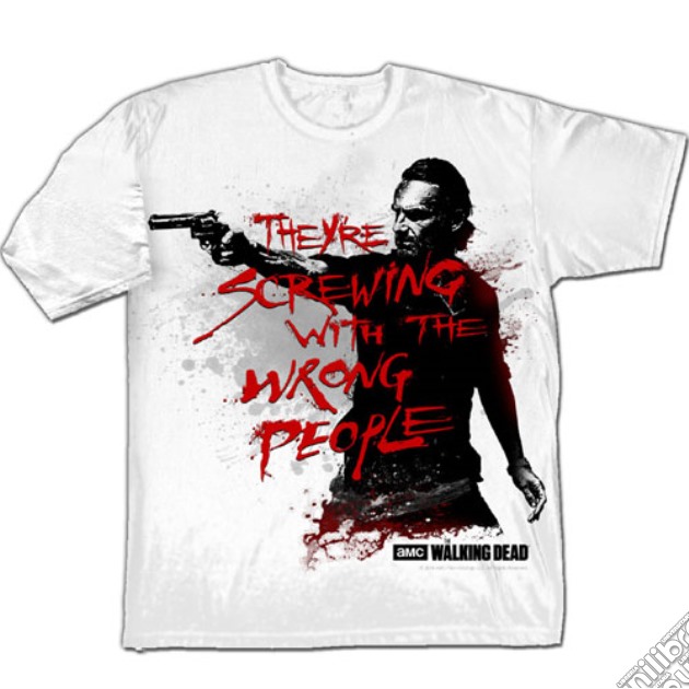 Walking Dead - Wrong People (T-Shirt Uomo S) gioco di TimeCity