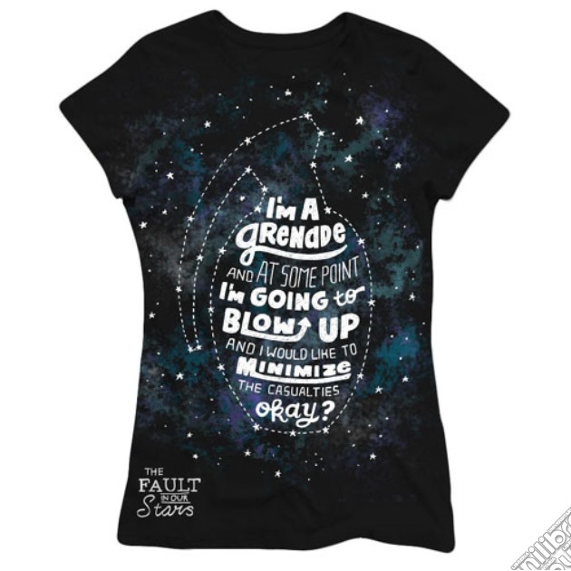 Fault In Our Stars (The) - Colpa Delle Stelle - Grenade (T-Shirt Donna L) gioco di TimeCity