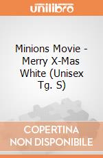 Minions Movie - Merry X-Mas White (Unisex Tg. S) gioco di TimeCity
