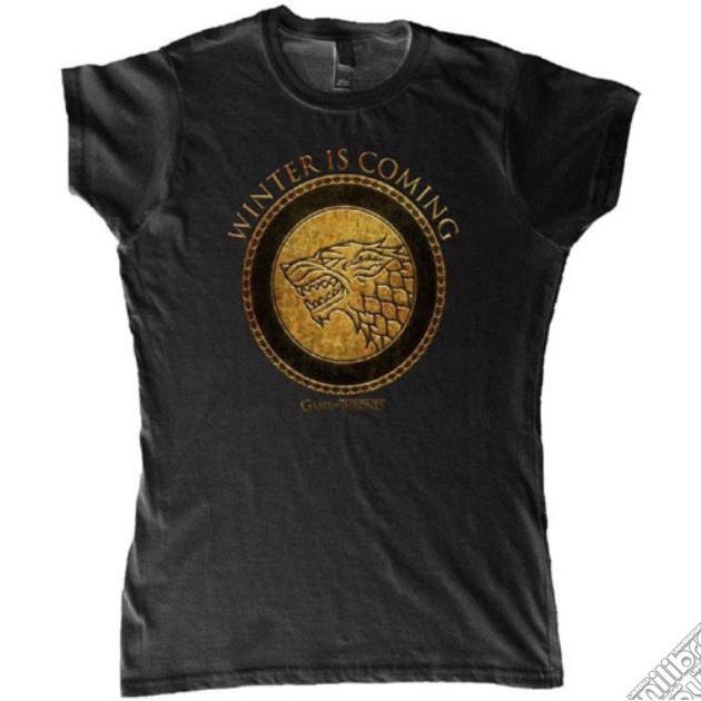 Game Of Thrones - Winter Is Coming Girls (T-Shirt Donna S) gioco di TimeCity