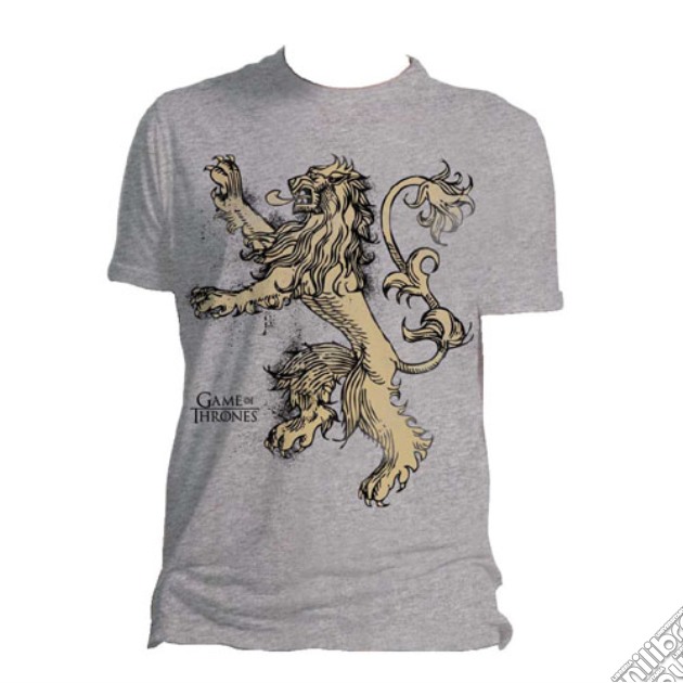 Game Of Thrones - Lannister Logo (T-Shirt Uomo S) gioco di TimeCity