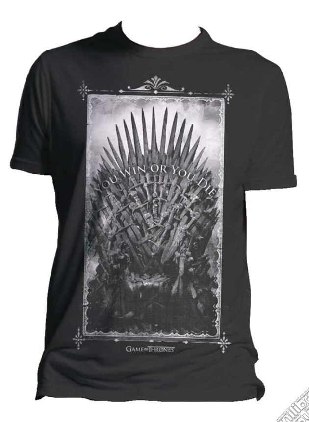 Game Of Thrones - You Win Or You Die (T-Shirt Uomo S) gioco di TimeCity