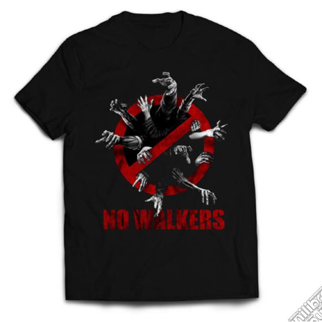 Walking Dead - No Walkers (T-Shirt Uomo S) gioco di TimeCity