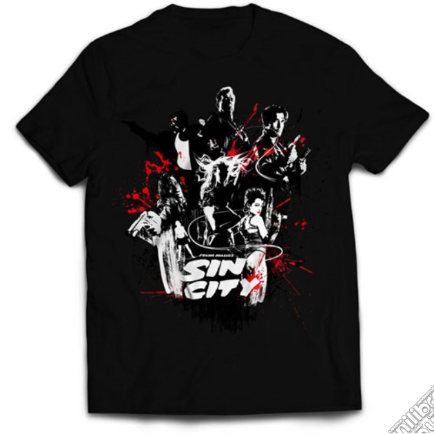 Sin City - Logo Characters (T-Shirt Uomo M) gioco di TimeCity