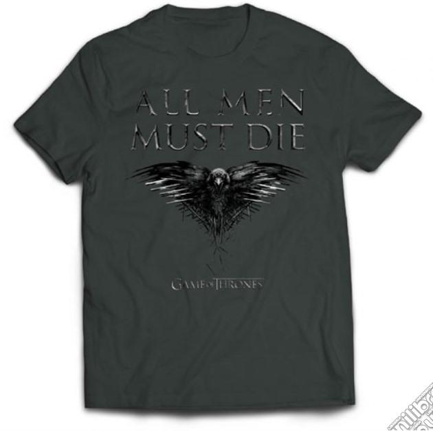 Game Of Thrones - All Men Must Die (T-Shirt Uomo S) gioco di TimeCity
