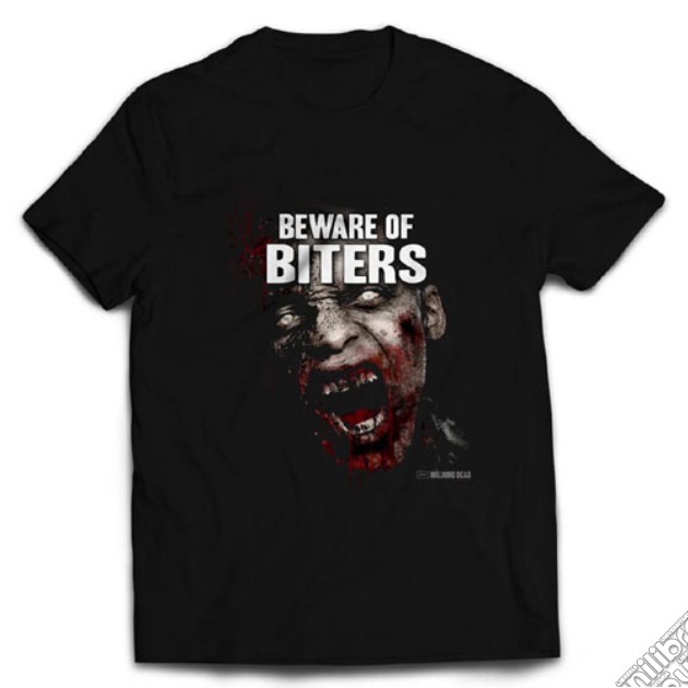 Walking Dead - Beware Of Biters (T-Shirt Uomo M) gioco di TimeCity