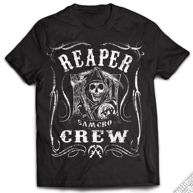 Sons Of Anarchy - Reaper Crew Scroll (T-Shirt Uomo S) gioco di TimeCity