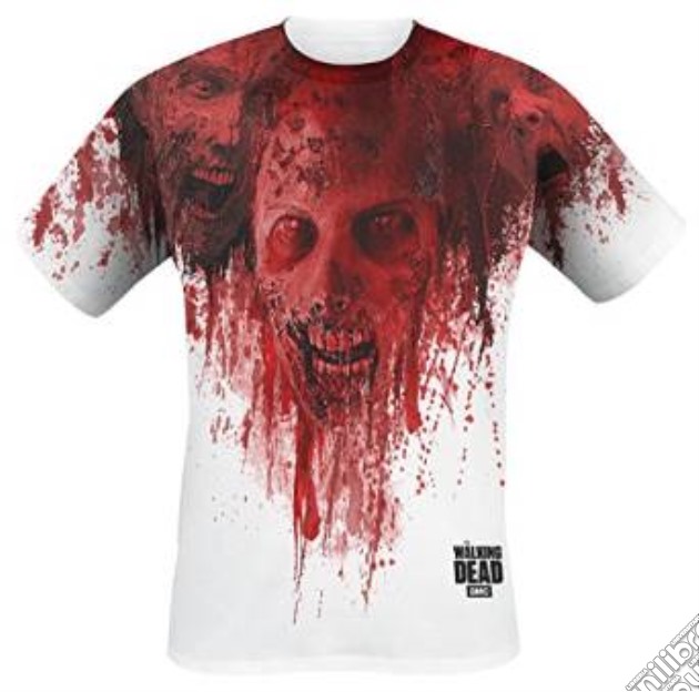 Walking Dead - Walkers In Face Stain Full Printed (Unisex Tg. S) gioco