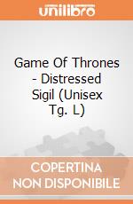 Game Of Thrones - Distressed Sigil (Unisex Tg. L) gioco