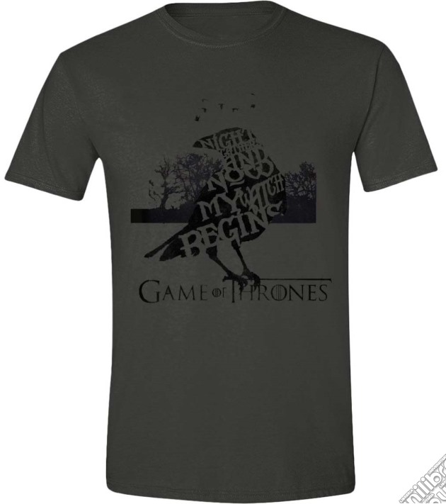 Game Of Thrones - Night Gathers Charcoal (Unisex Tg. S) gioco di TimeCity