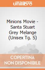 Minions Movie - Santa Stuart Grey Melange (Unisex Tg. S) gioco di TimeCity
