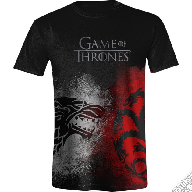 Game Of Thrones - Sigil Face Off Black (T-Shirt Unisex Tg. S) gioco di Terminal Video