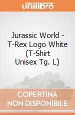 Jurassic World - T-Rex Logo White (T-Shirt Unisex Tg. L) gioco