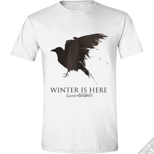 Game Of Thrones: Winter Is Here White (T-Shirt Unisex Tg. S) gioco di Terminal Video