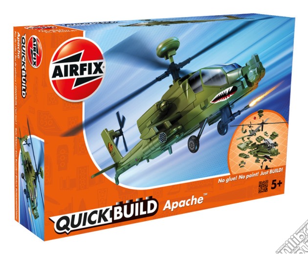 Airfix: Quickbuild Apache Military (Costruzioni In Plastica) gioco di Airfix