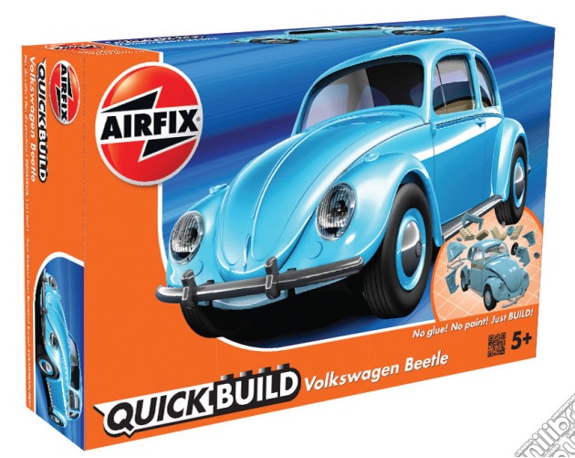 Airfix Quickbuild Vw Beetle - Blue Cars gioco di Airfix