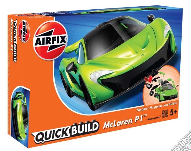 Airfix: Quickbuild Mclaren P1 Green Cars (Costruzioni In Plastica) gioco di Airfix