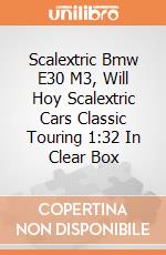 Scalextric Bmw E30 M3, Will Hoy Scalextric Cars Classic Touring 1:32 In Clear Box gioco di Scalextric
