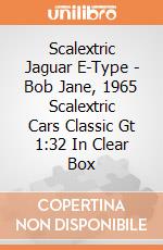 Scalextric Jaguar E-Type - Bob Jane, 1965 Scalextric Cars Classic Gt 1:32 In Clear Box gioco di Scalextric