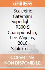 Scalextric Caterham Superlight - R300-S Championship, Lee Wiggins, 2016 Scalextric Cars Gt/Prototype 1:32 In Clear Box gioco di Scalextric