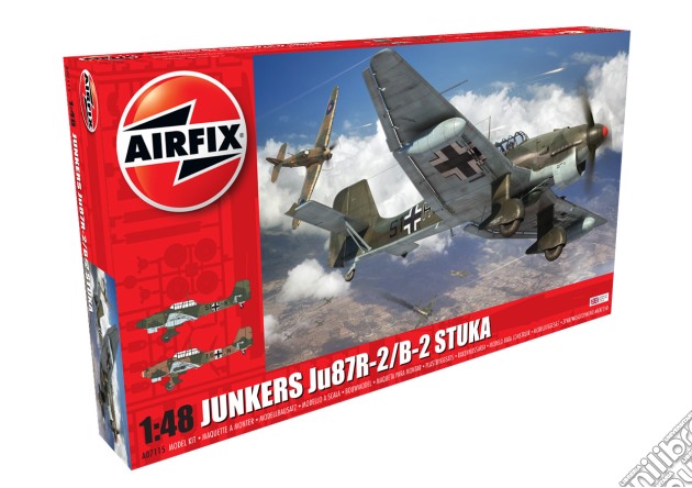 Airfix: Junkers JU87B-2/R-2 Series 7 Aircraf (Aereo In Plastica) gioco di Airfix