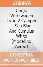 Corgi: Volkswagen Type 2 Camper - Sea Blue And Cumulus White (Modellino Aereo) gioco di Corgi