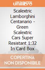 Scalextric Lamborghini Centanario - Green Scalextric Cars Super Resistant 1:32 In Card Box gioco di Scalextric
