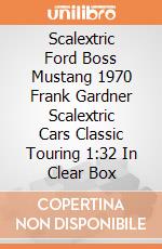 Scalextric Ford Boss Mustang 1970 Frank Gardner Scalextric Cars Classic Touring 1:32 In Clear Box gioco di Scalextric