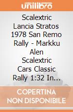 Scalextric Lancia Stratos 1978 San Remo Rally - Markku Alen Scalextric Cars Classic Rally 1:32 In Clear Box gioco di Scalextric
