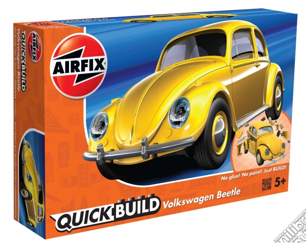 Airfix: Quickbuild Vw Beetle - Yellow Cars (Costruzioni In Plastica) gioco di Airfix