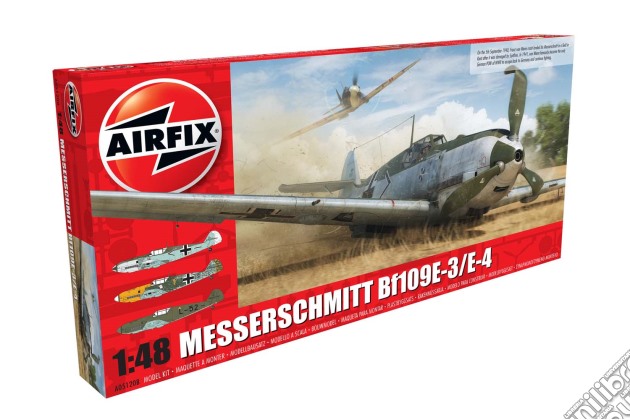 Airfix: Messerschmitt Me109E-4/E-1 Series 5 Aircraft (Aereo In Plastica) gioco di Airfix