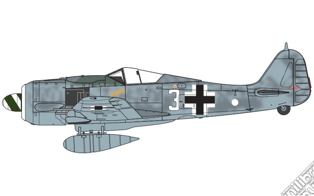 Airfix: Focke-Wulf FW190A-8 Series 1 Aircraft (Aereo In Plastica) gioco di Airfix