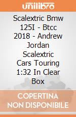 Scalextric Bmw 125I - Btcc 2018 - Andrew Jordan Scalextric Cars Touring 1:32 In Clear Box gioco di Scalextric