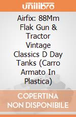 Airfix: 88Mm Flak Gun & Tractor Vintage Classics D Day Tanks (Carro Armato In Plastica) gioco di Airfix