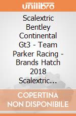 Scalextric Bentley Continental Gt3 - Team Parker Racing - Brands Hatch 2018 Scalextric Cars Gt/Prototype 1:32 In Clear Box gioco di Scalextric